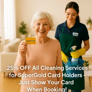 SuperGold Card Offer on Cleaning Service